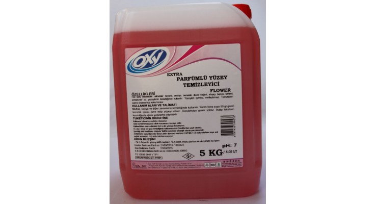 OXY EXTRA PARFÜMLÜ YÜZEY TEMİZLEYİCİ PEMBE 5 KG